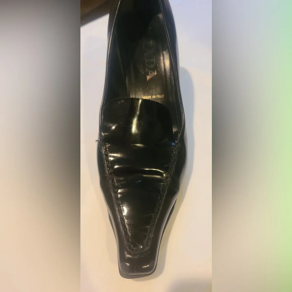 Elegant vintage Prada  Black Women's Heels
